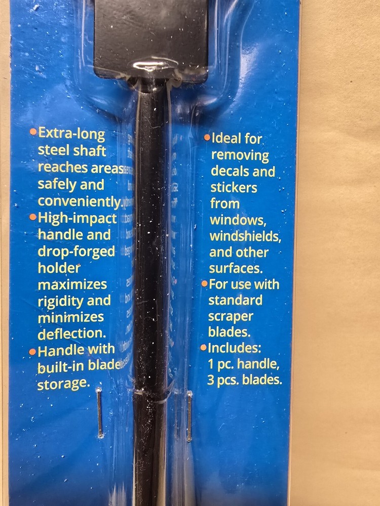 12" Extra Long Reach Scraper Razor-blade Scraper