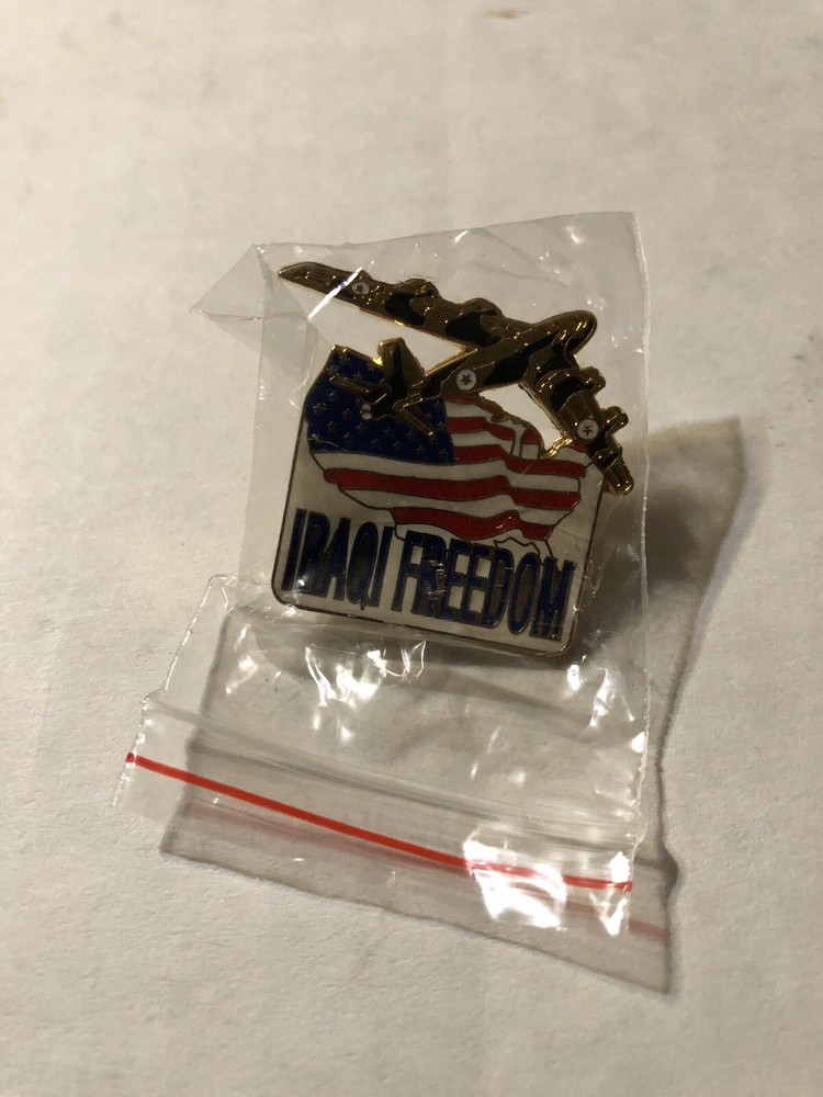 Iraqi Freedom Hat/Lapel Pin