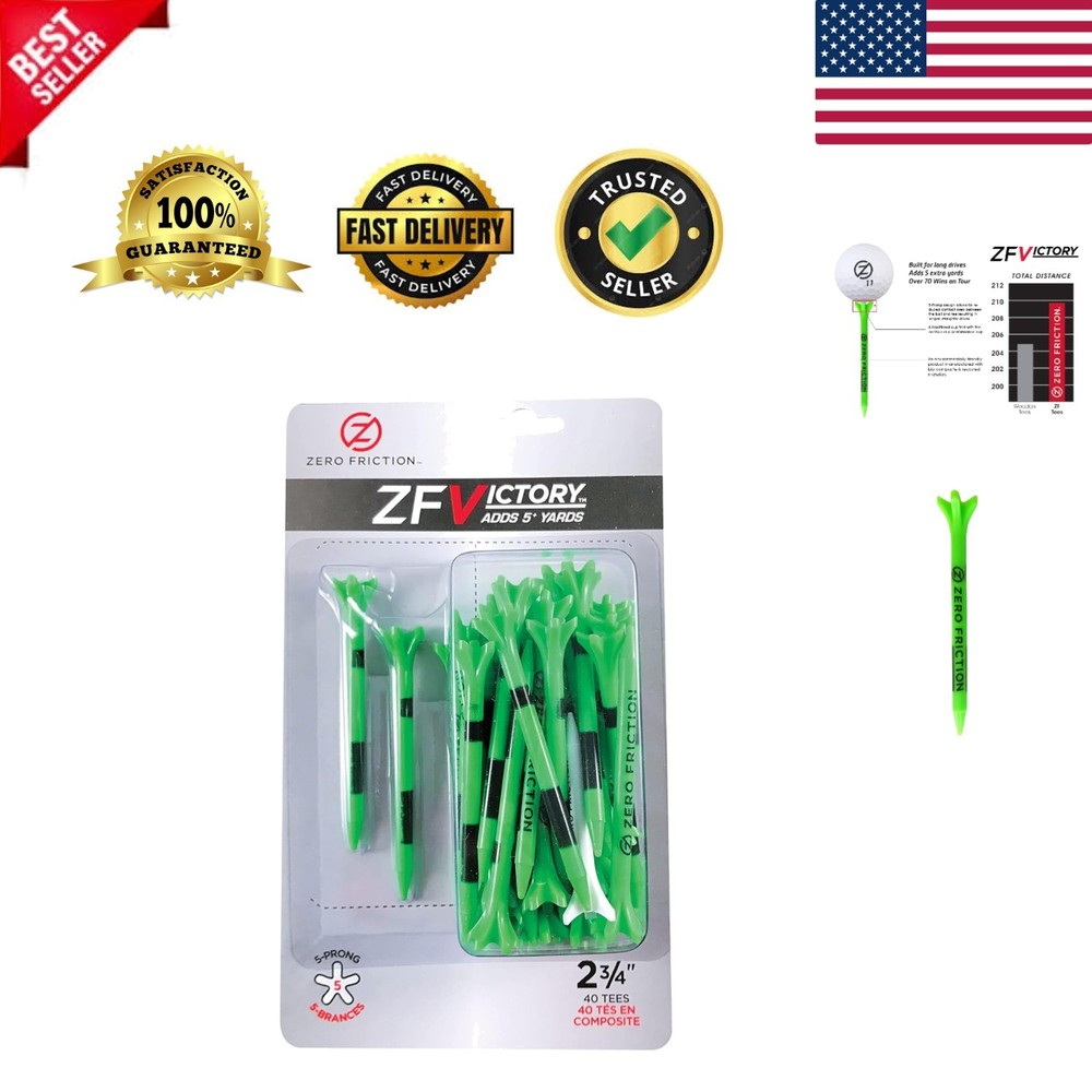 Victory 5-Prong Golf Tees