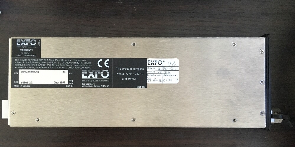 EXFO FTB-300 & FTB-7300 OTDR