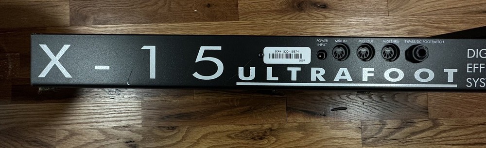ART X-15 Ultrafoot Digital Realtime Effects Control System