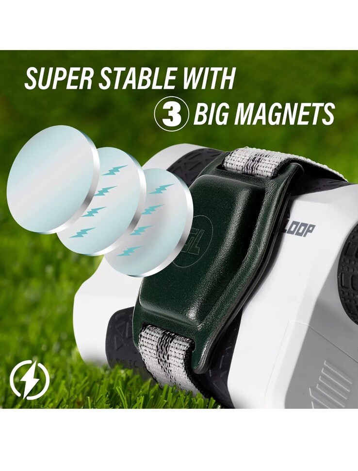 Gaialoop Golf Rangefinder Magnetic Holder Mount Strap Universal Adjustable Magne