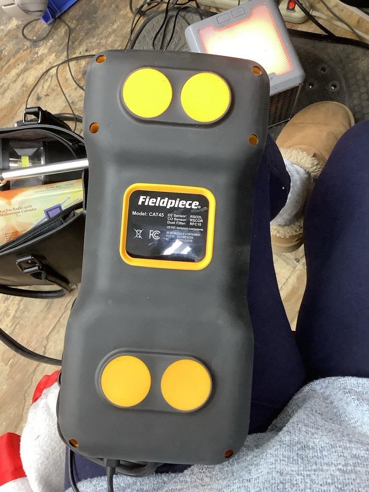 Fieldpiece Cat45 Combustion Analyzer With Case 123208