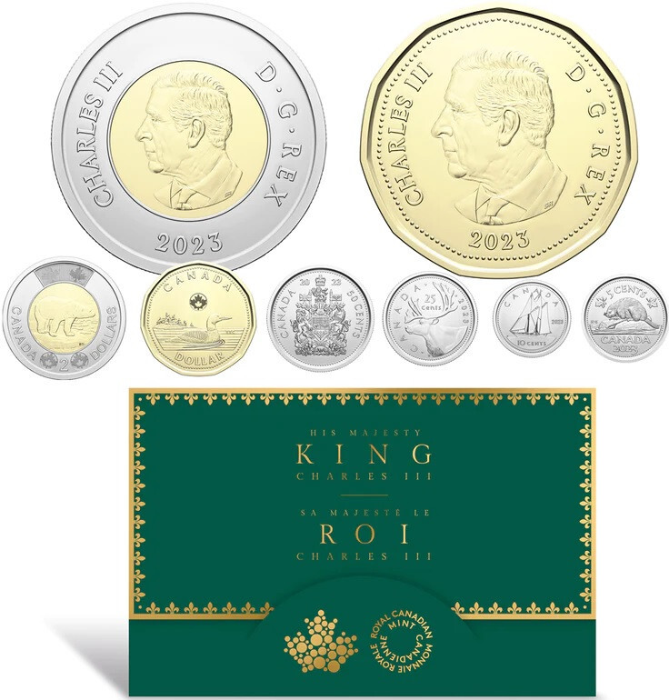 2023 Canada Charles III Proof Like Set Plus COA & Envelope