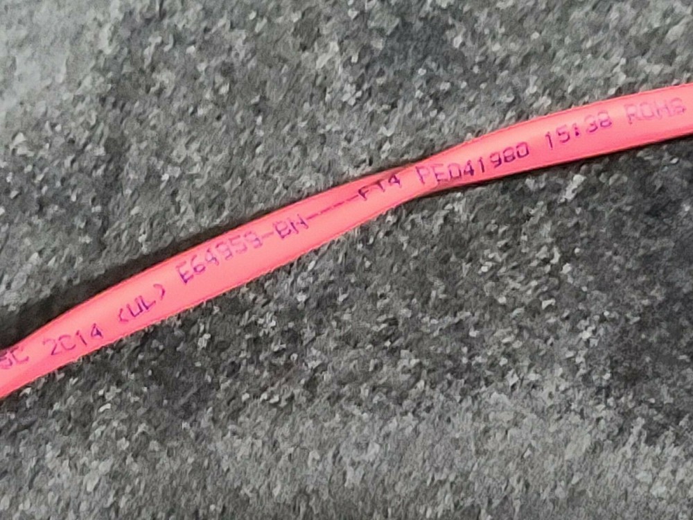 Belden Wire 5120UL 14/2C Solid Riser Security/Fire Alarm Cable FPLR Red /100ft