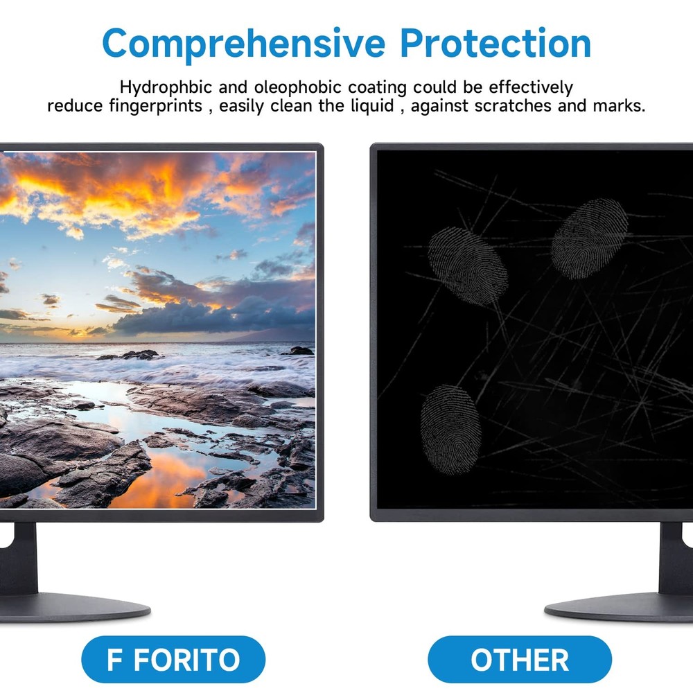 2-Pack 21.5" Anti-Glare Matte Computer Screen Protector for Widescreen Displays