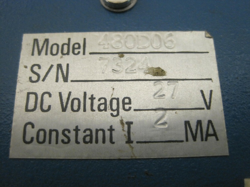 PCB Piezotronics Power Unit Model 480D06 with Case & More Used Free Shipping