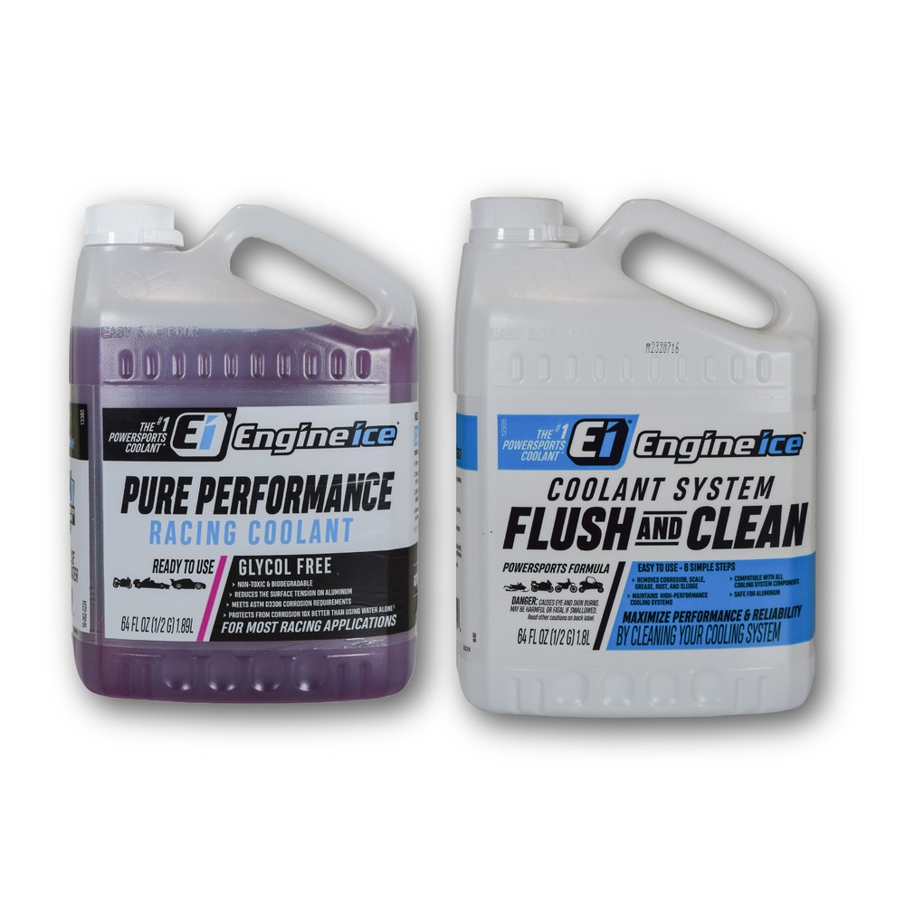 Engine Ice Flush and Clean and Performance Racing Combo Kit, 2 Pack