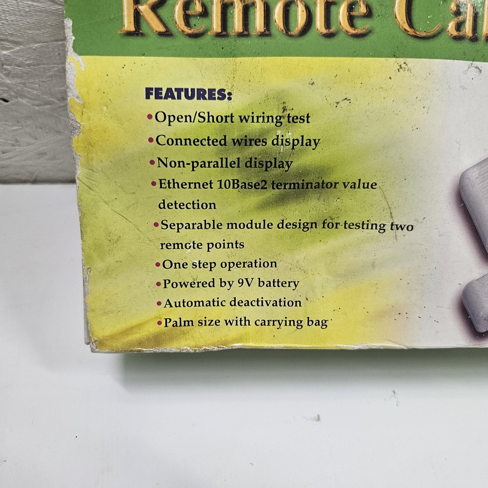 Remote Cable Sniffer Tester Tested Fully working