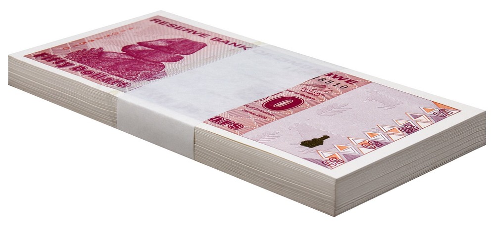Zimbabwe 50 Dollars, 2009, P-96, UNC X 100 PCS Bundle Pack