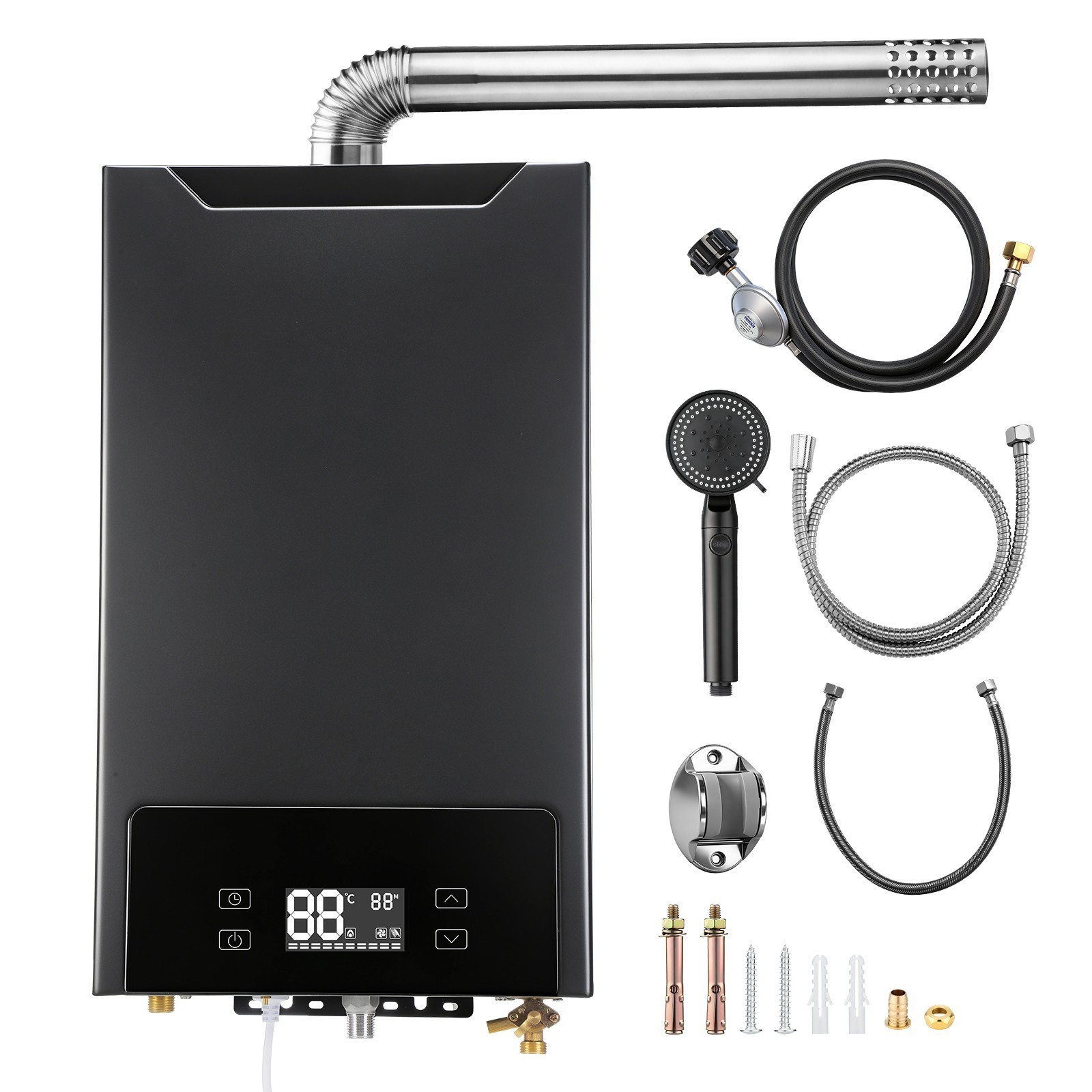 130,000 BTU Propane Gas Tankless Water Heater 4.3 GPM Instant Hot Water Heater