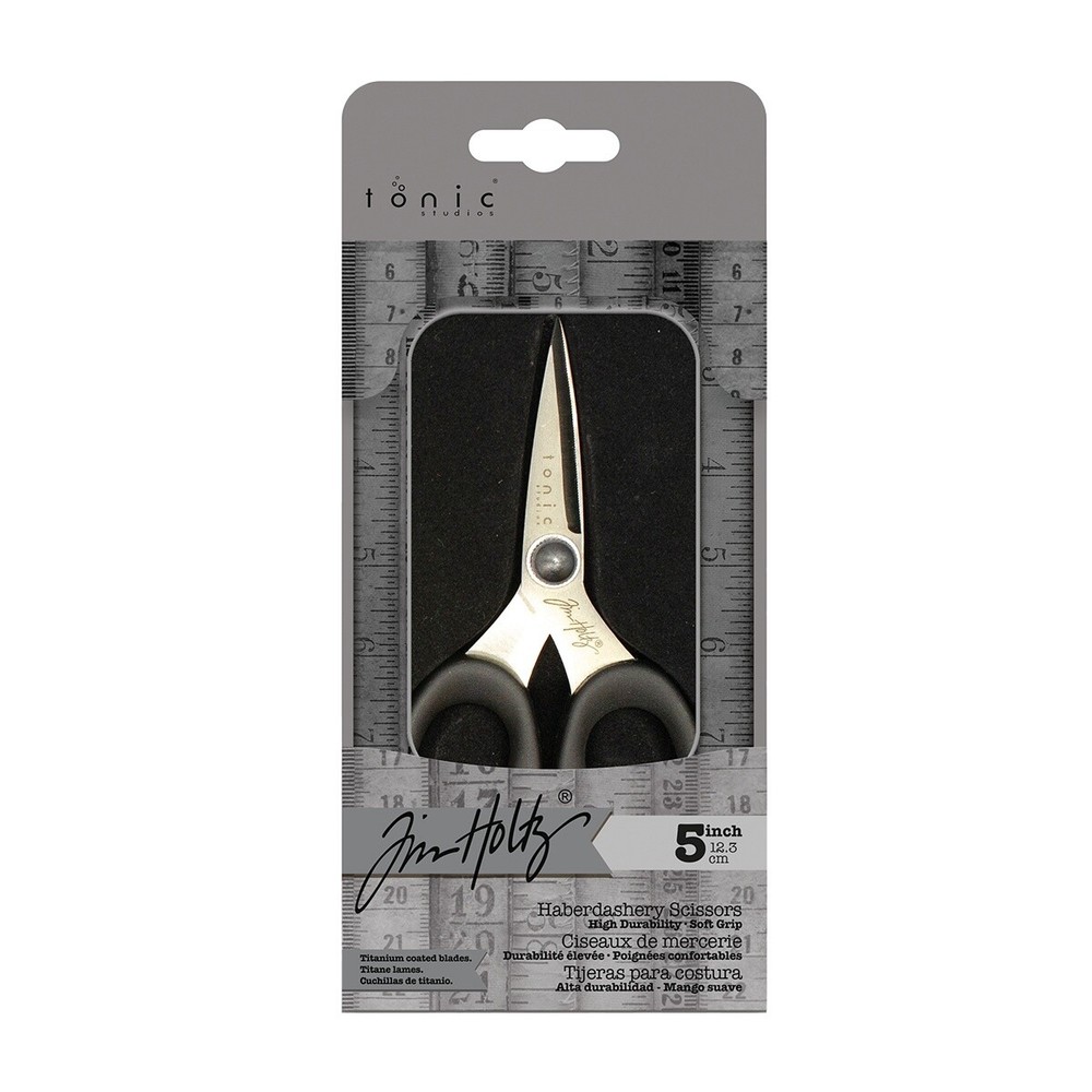 Tim Holtz Haberdashery Scissors 5"-
