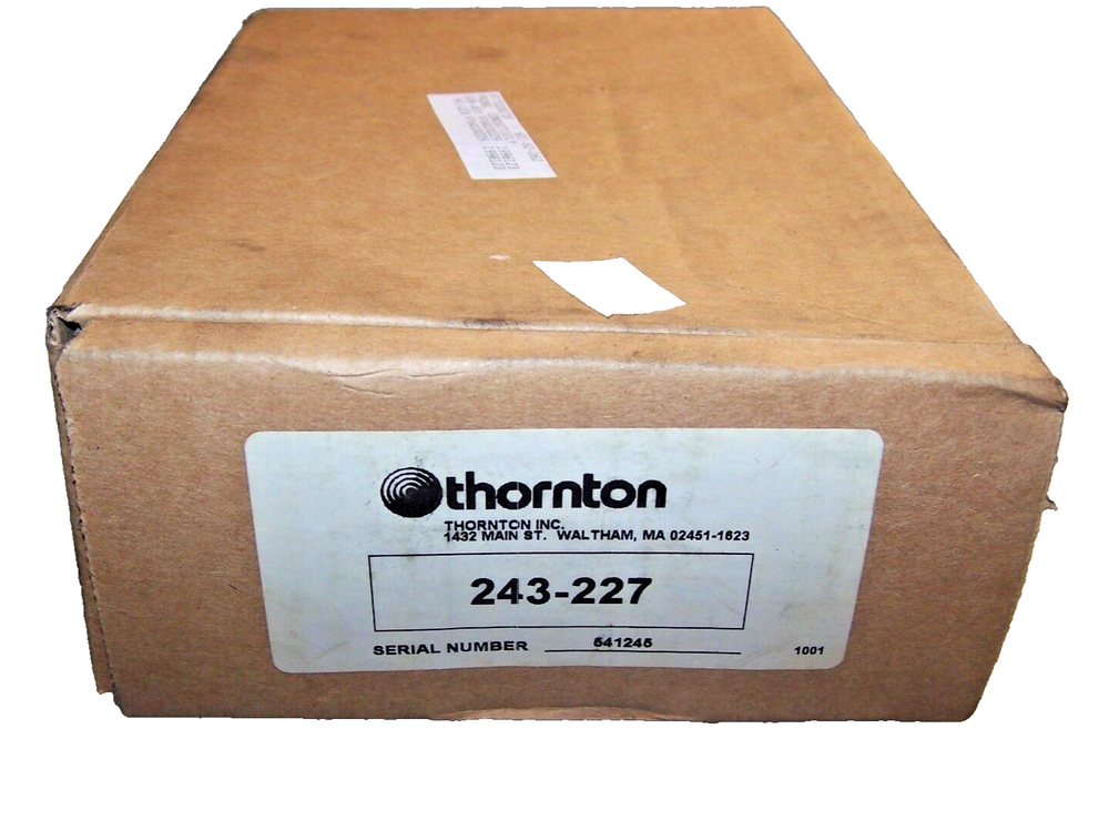 NEW THORNTON CONDUCTIVITY SENSOR MODEL 243-227