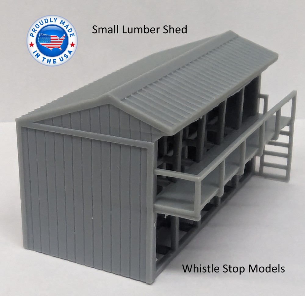 Zscale Small Lumber Yard and Lumber