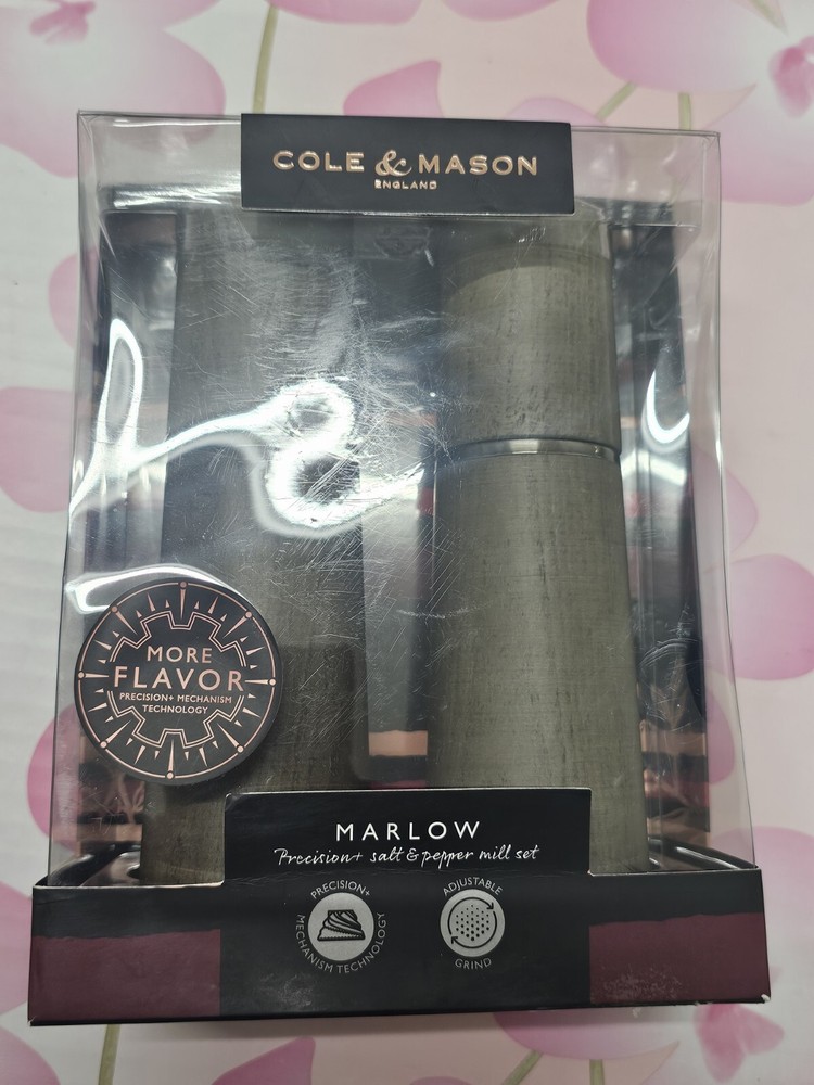 Cole & Mason Marlow 7"  Wood Mill Set