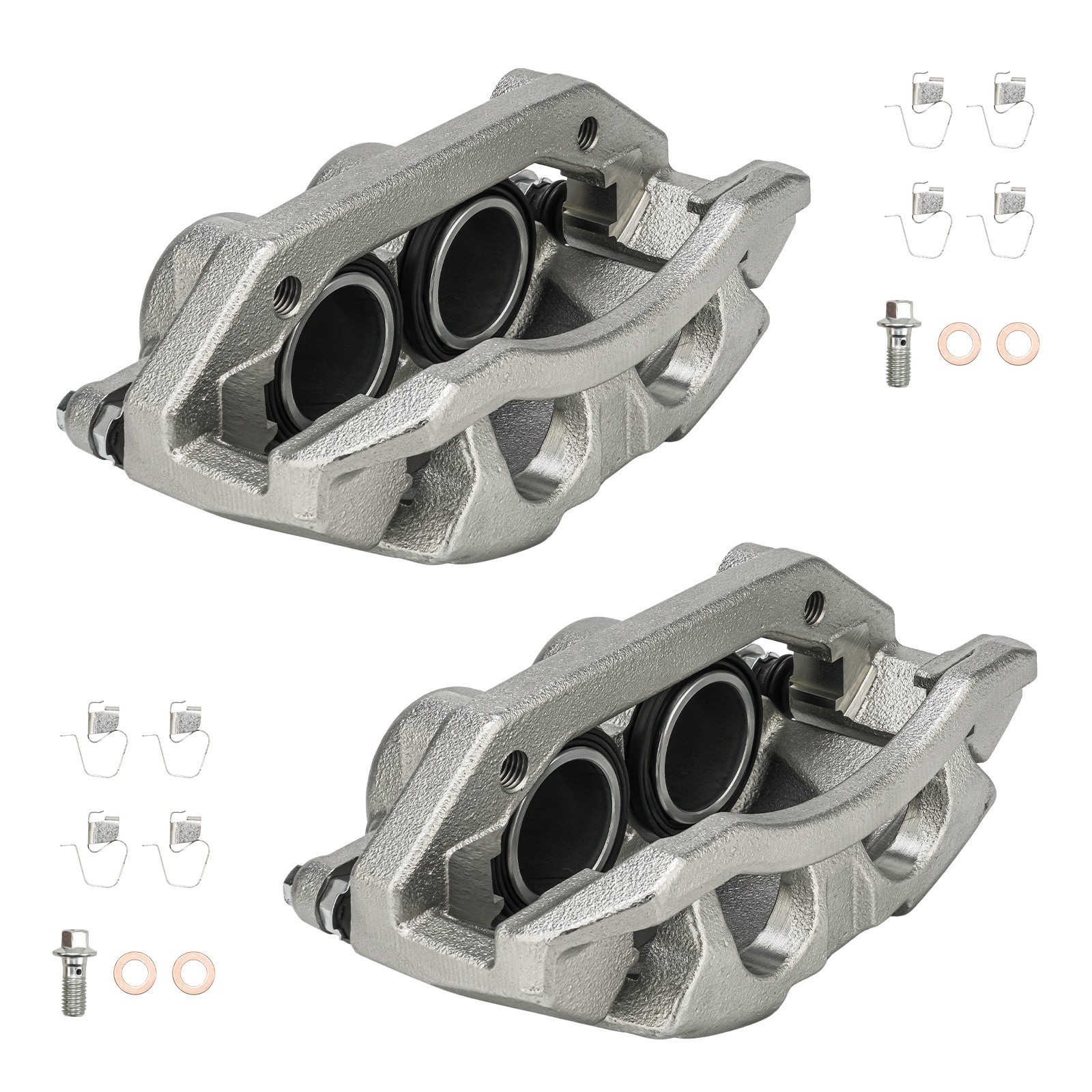 2 Front Brake Caliper for Dodge Ram 1500 2006-2008 Dakota 2005-2008 18B5008/09