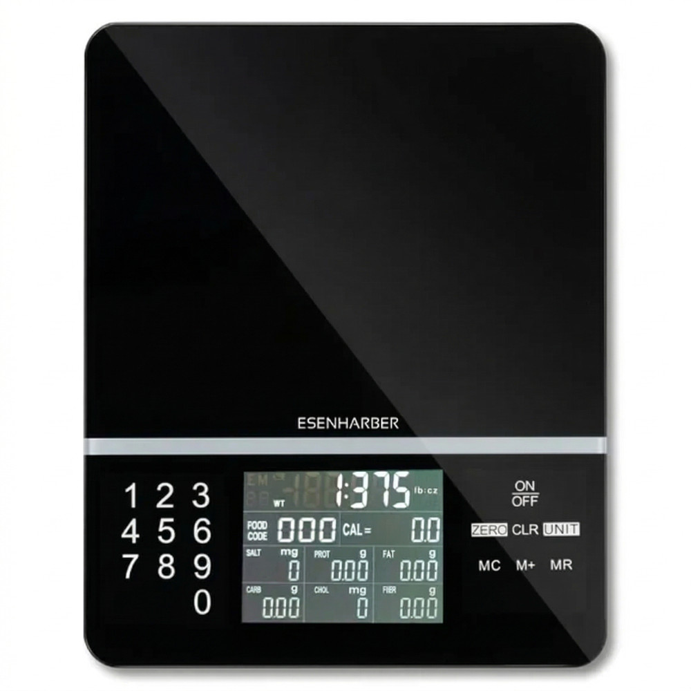 Digital Food Scale Nutritional Calculator Kitchen Weight Scale LCD Display
