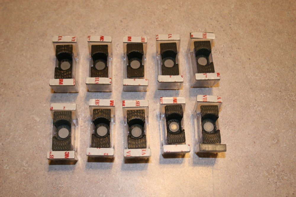 10ea Click Bond Cable Tie Mounts/Standoffs