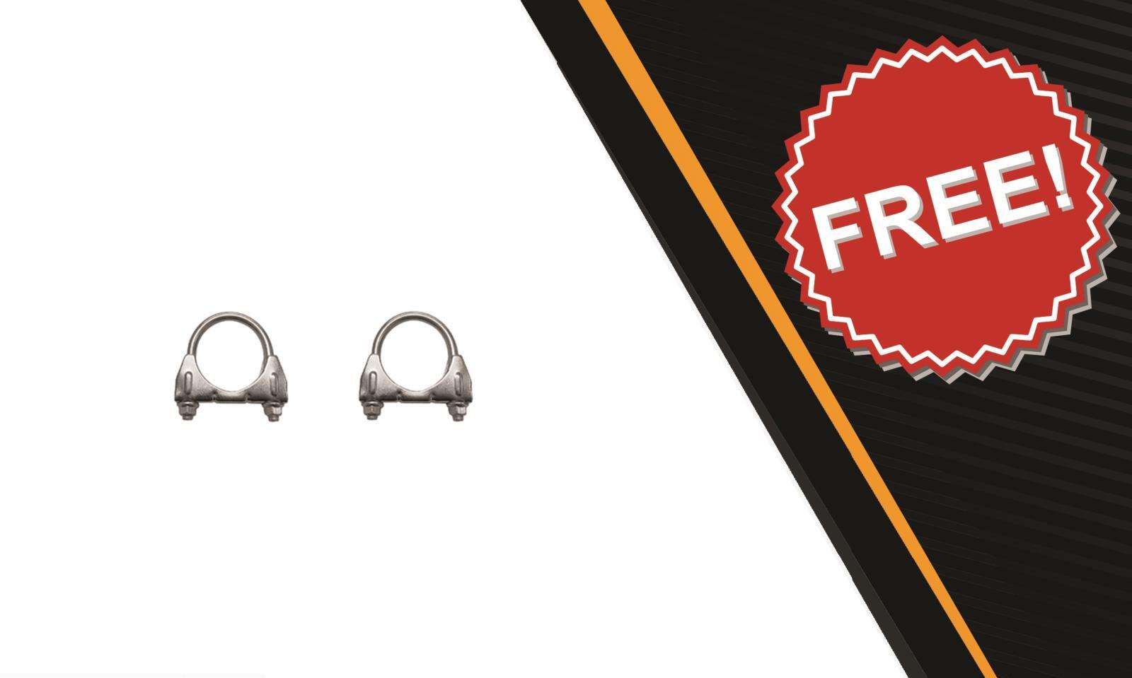 Stainless Steel Pair of Muffler Exhaust kit fits: 2011-2015 Ford Explorer 3.5L