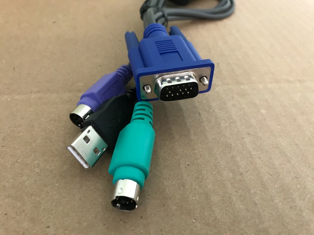 BLACK BOX KV124A-PS2 VM KVM CABLE MODULE (SMA)
