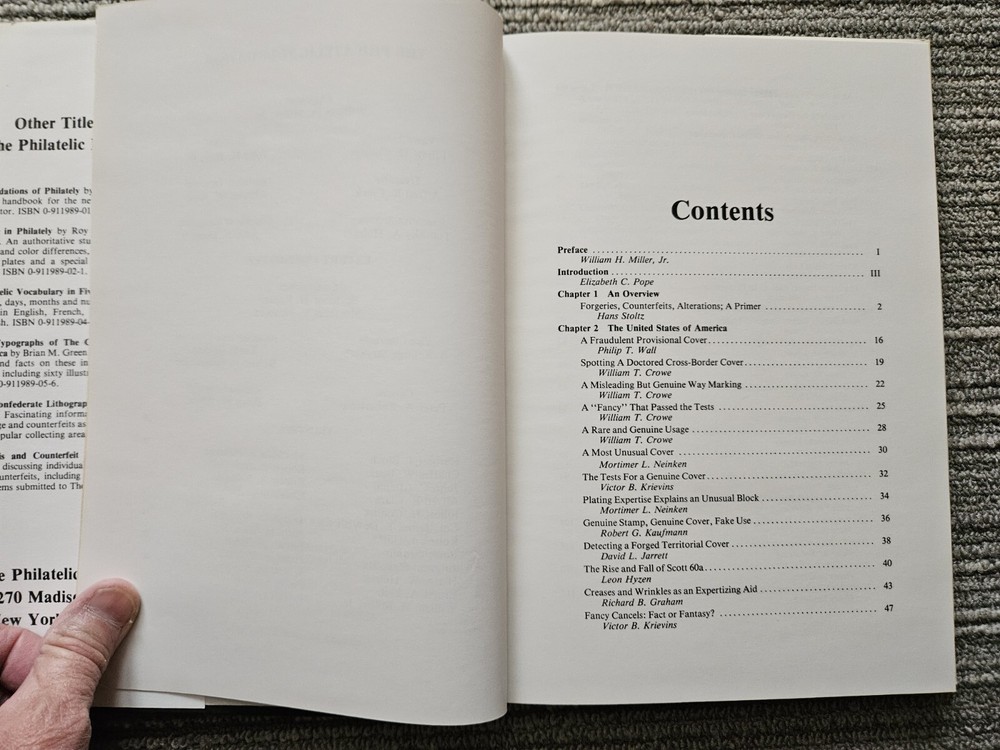 Opinions: Philatelic Expertising - An Inside View (1983 hardcover)