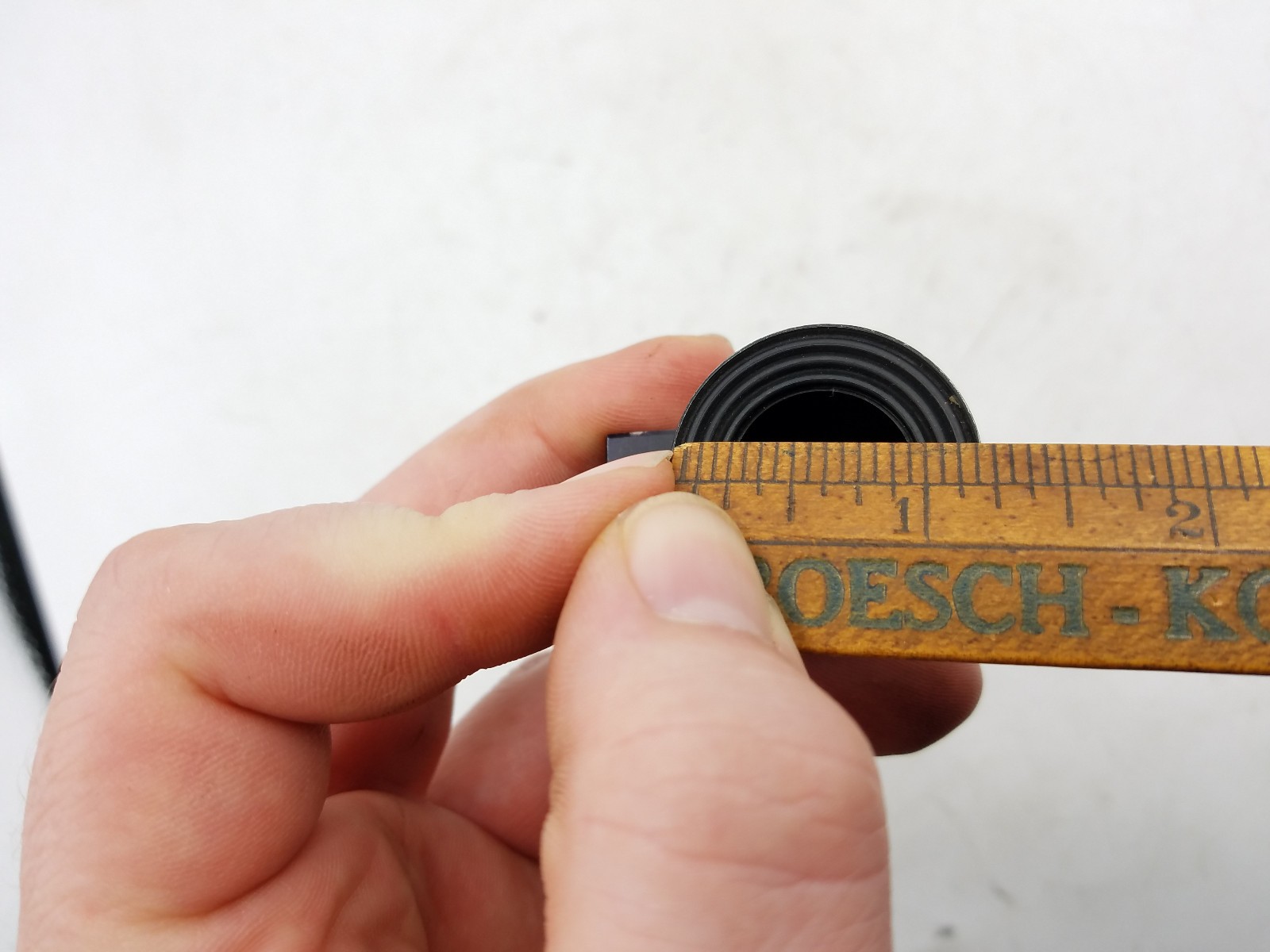 Vintage 1950's AL FREELAND Front Long 100 YD. Tube Globe Sight, F3 w/Peep Insert