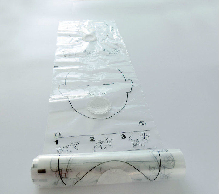 20 Rolls CPR MASK CPR FACE SHIELDS For CPR Course Training 36pcs/Rolls