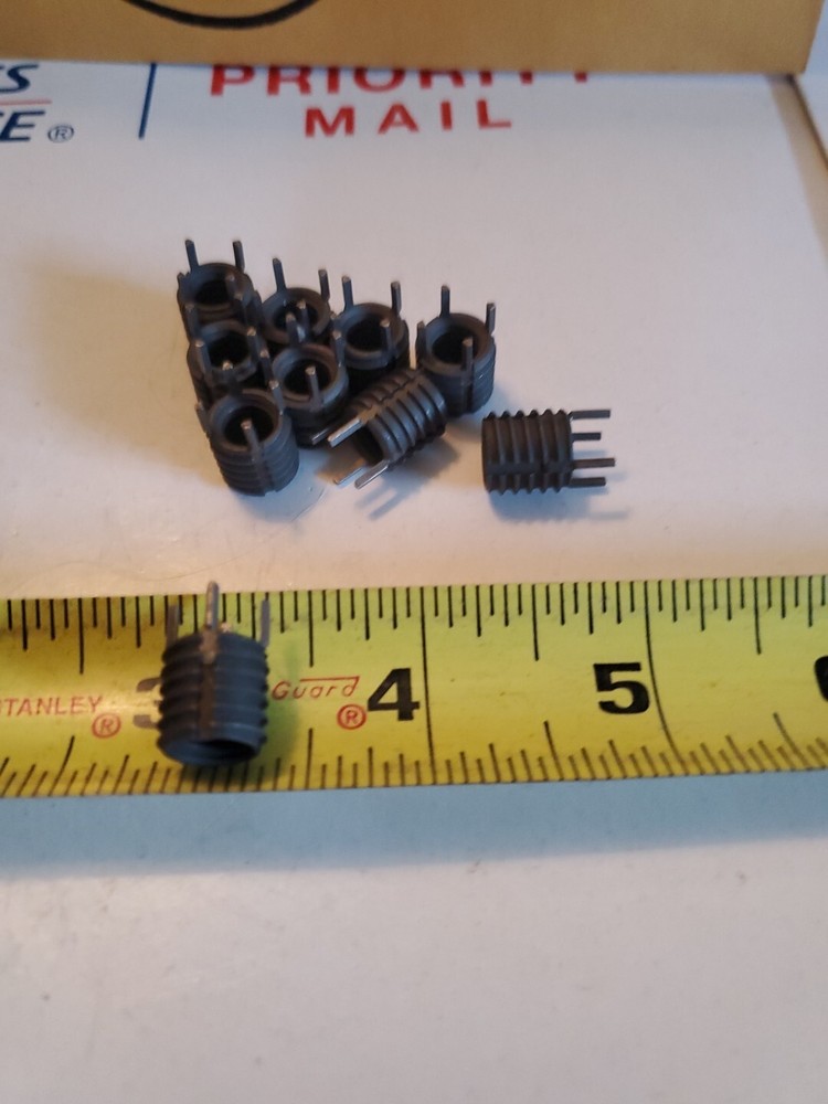 (10) Thread Locking Inserts 5/16-18 Internal Thread, 7/16-14 External Thread,S3