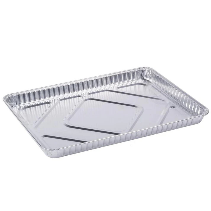 Wholesale Disposable 1/2 Size Cookie Sheet Cake Aluminum Foil Pan 100 PCS case