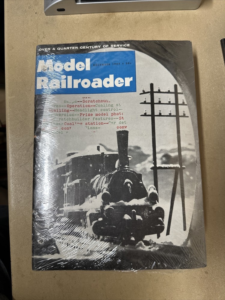 Model Railroader Magazine Complete Year 1962