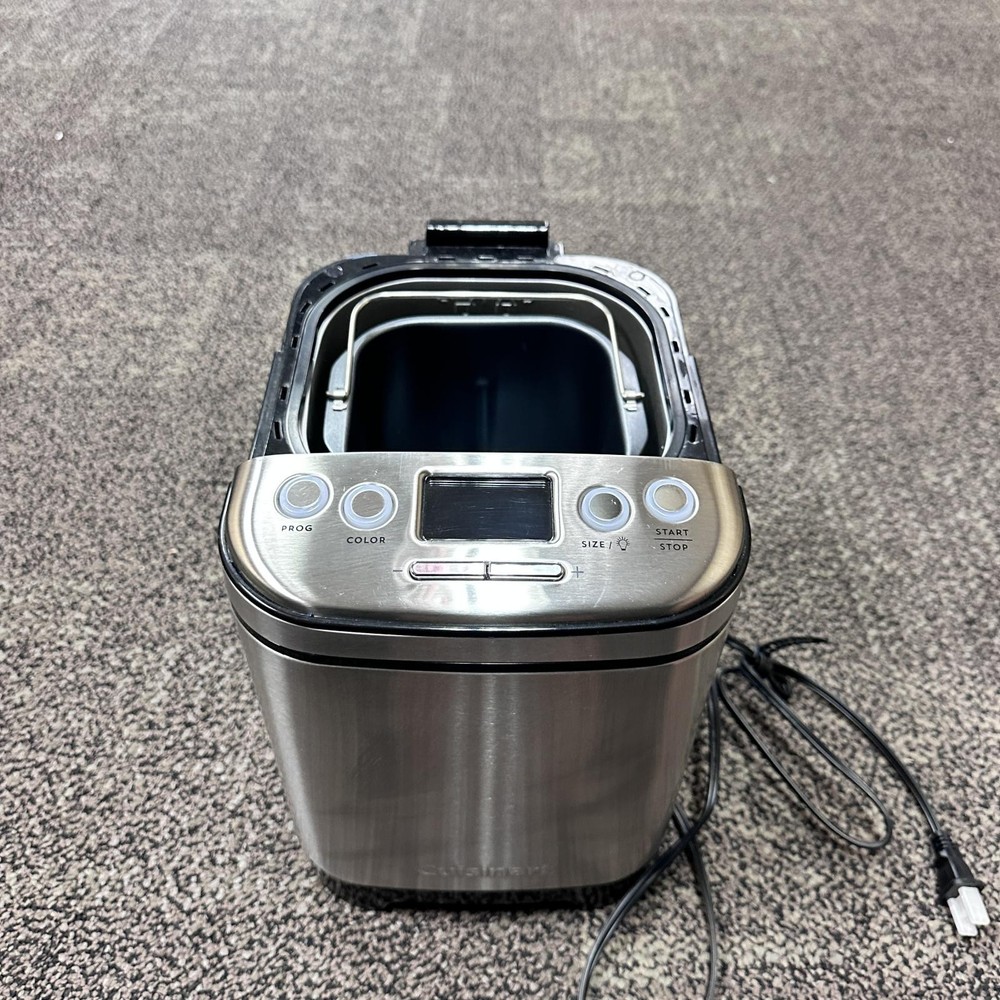 Cuisinart CBK-110 Compact Automatic Bread Maker, 2 lb, Stainless Steel *Pls READ