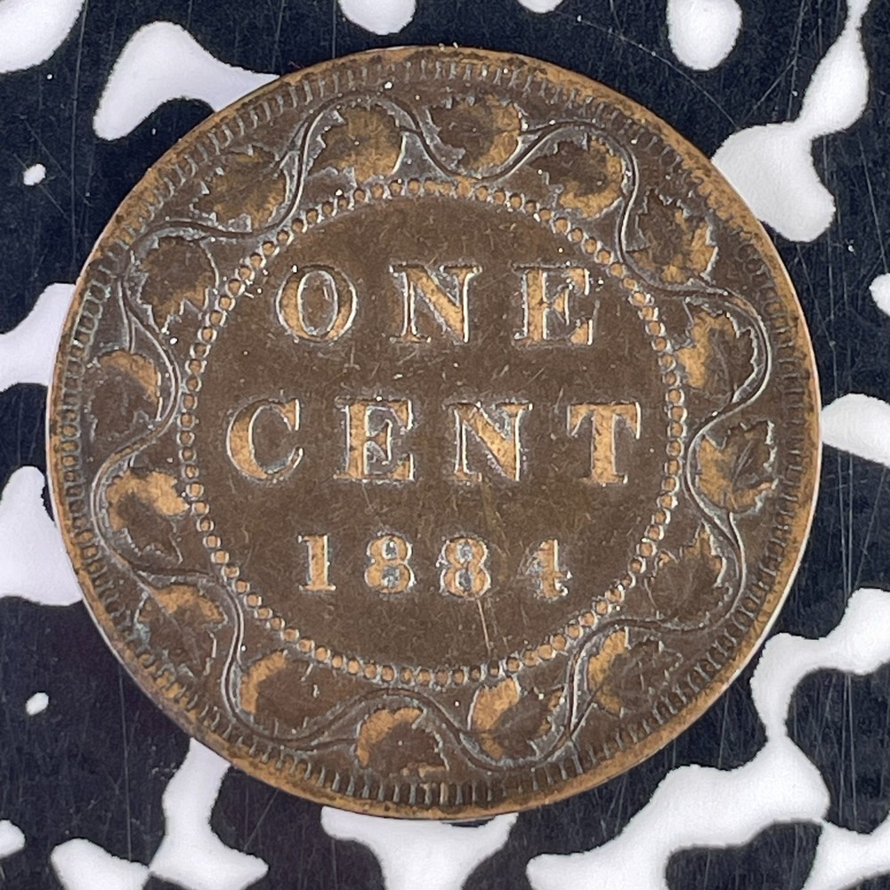 1884 Canada Large Cent Lot#F2097