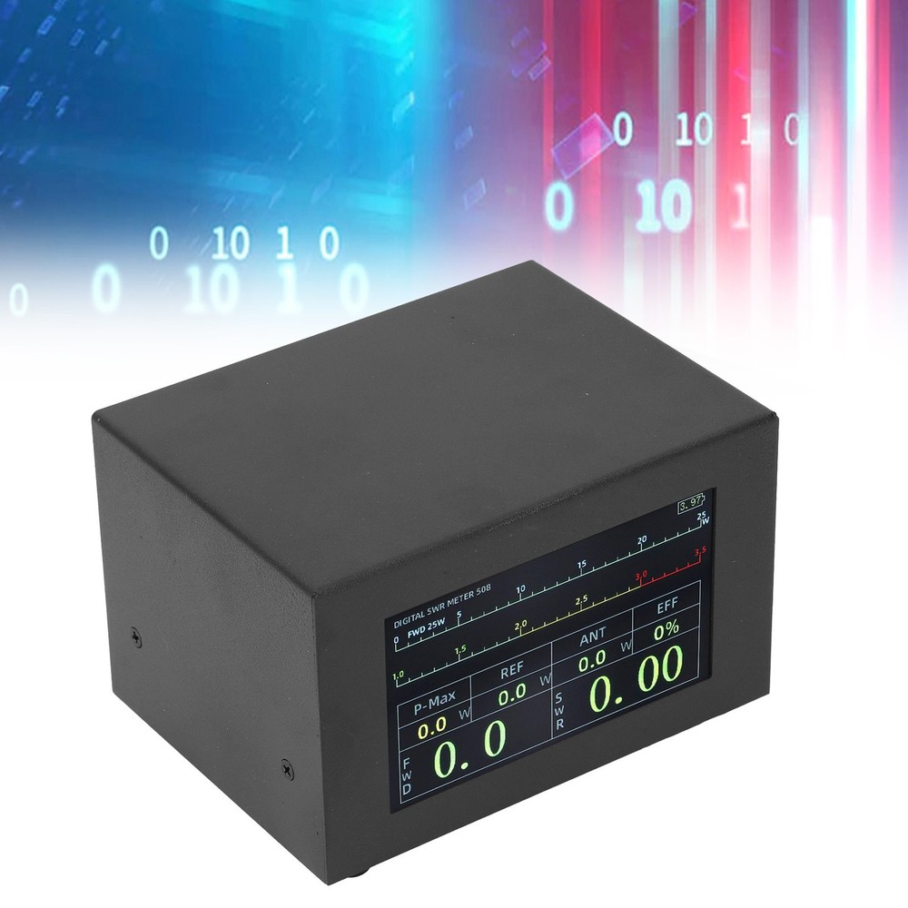 200W Digital Power SWR Meter With UHF Interface IPS Touch Screen Standing Wave ⊹