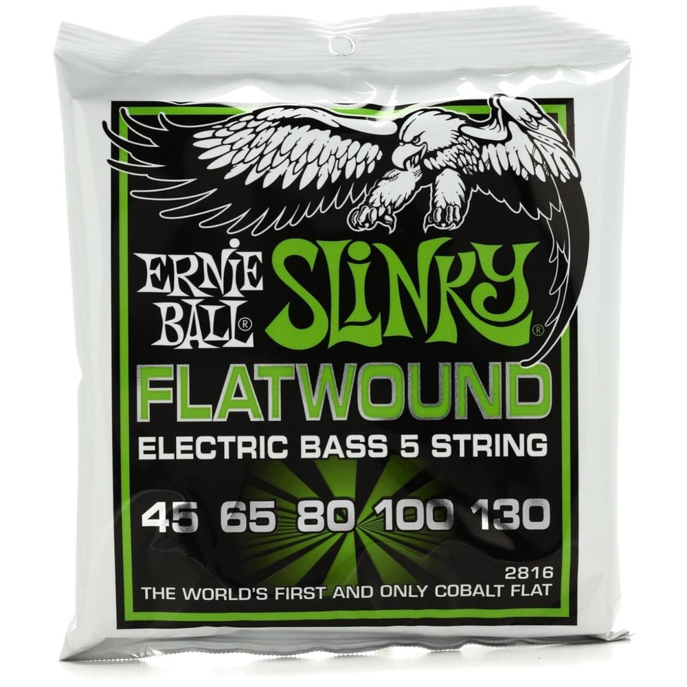 Cobalt Flatwound Bass Strings 5-String