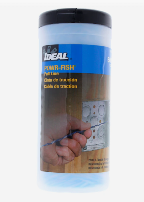 31-348 IDEAL Powr-Fish 500-ft Polymer Pull Line