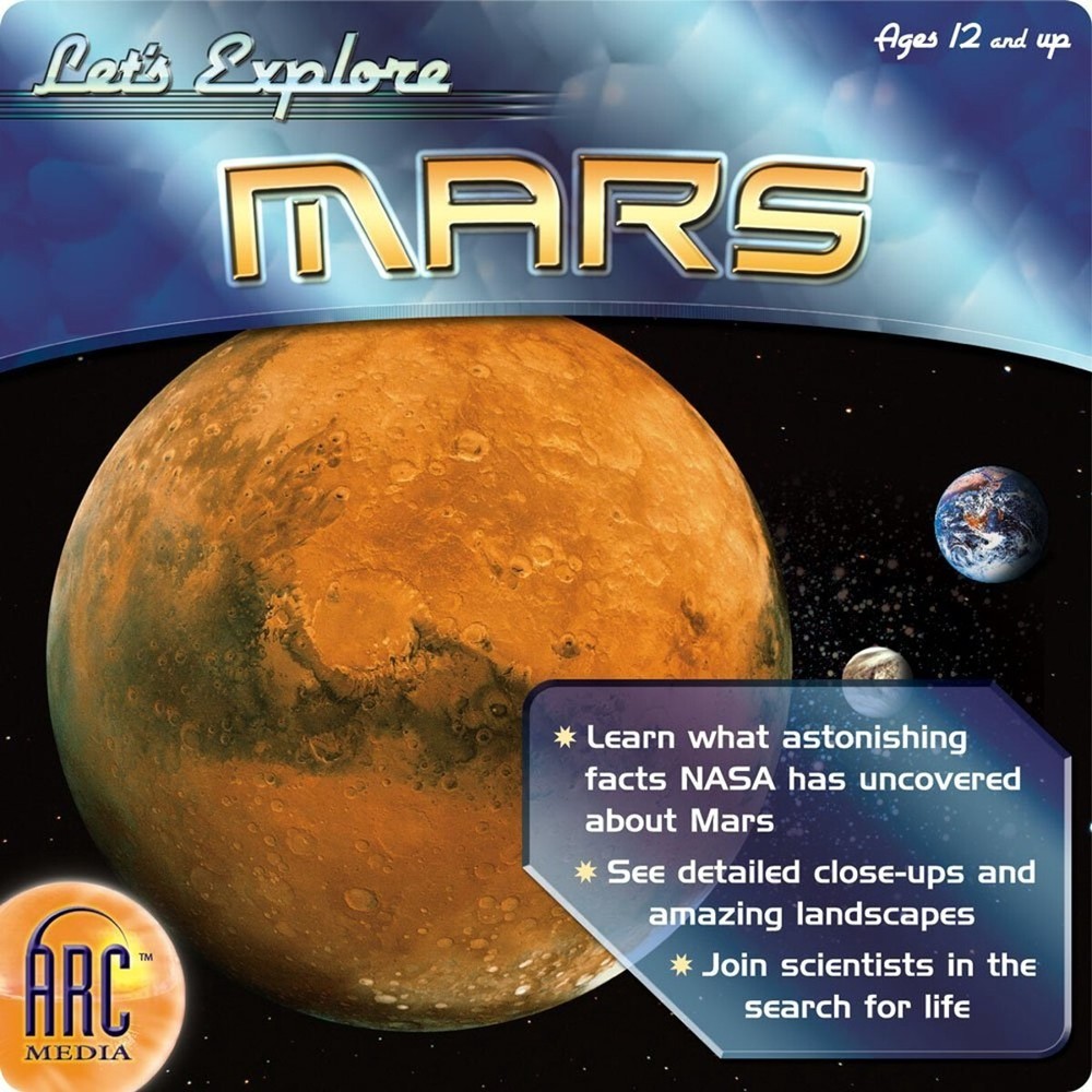 Let's Explore Mars - Mysteries at Fingertips! Age 12+ PC Software Sealed New