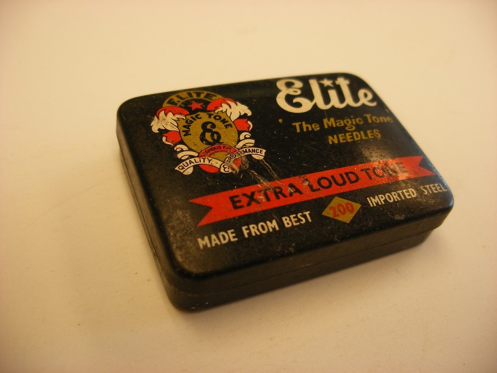 Phonograph Victrola Gramophone Needle - Elite - Empty