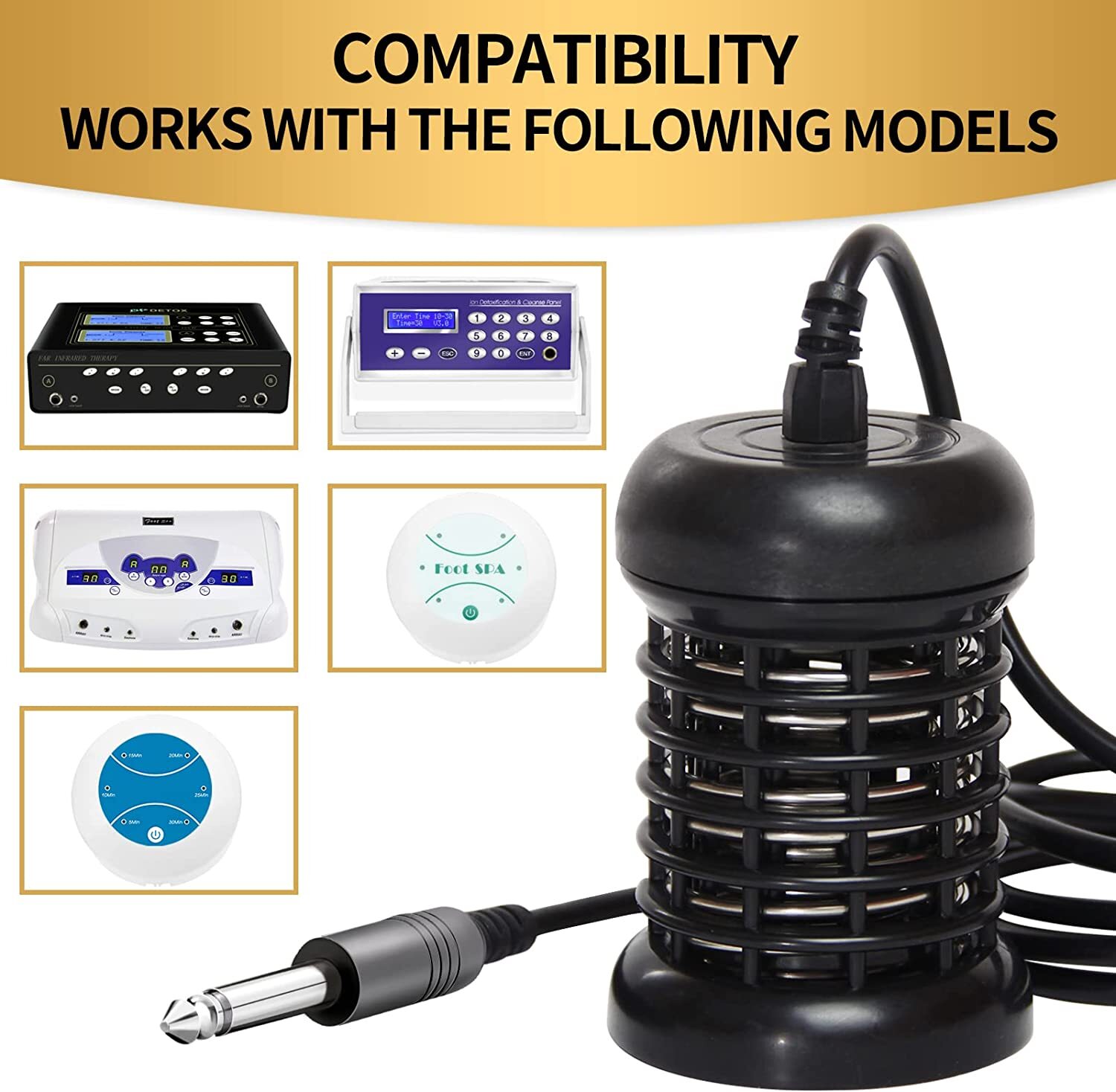 4 Replacement Arrays for Ionic Detox Foot Bath Cleanse Machine Health & Beauty