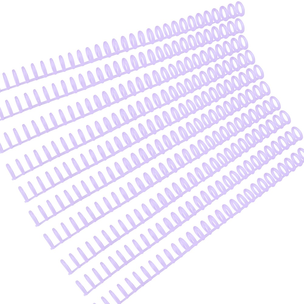 10pcs  30-Hole Loose  Binders  Binding Spines Combs O4N6