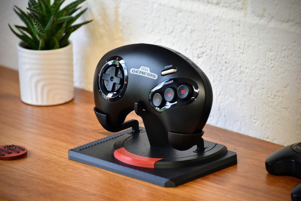 Sega Genesis (Mega Drive) Nintendo Switch Online Controller Display Stand - 3D P