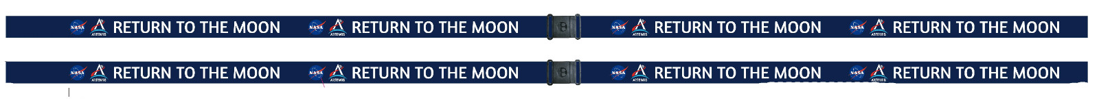NASA Artemis 2 Return to the Moon Lanyard - 0.75" x 34"