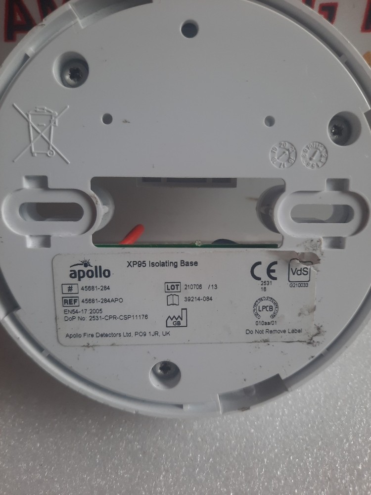 5×Pcs Apollo XP95 Isolating base 45681-284APO