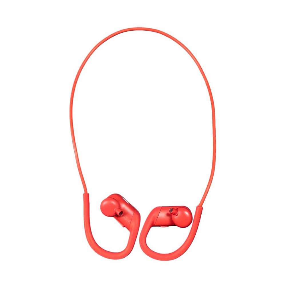 Beats by Dre Powerbeats 4 High-Performance Wireless Bluetooth Headphones - Red