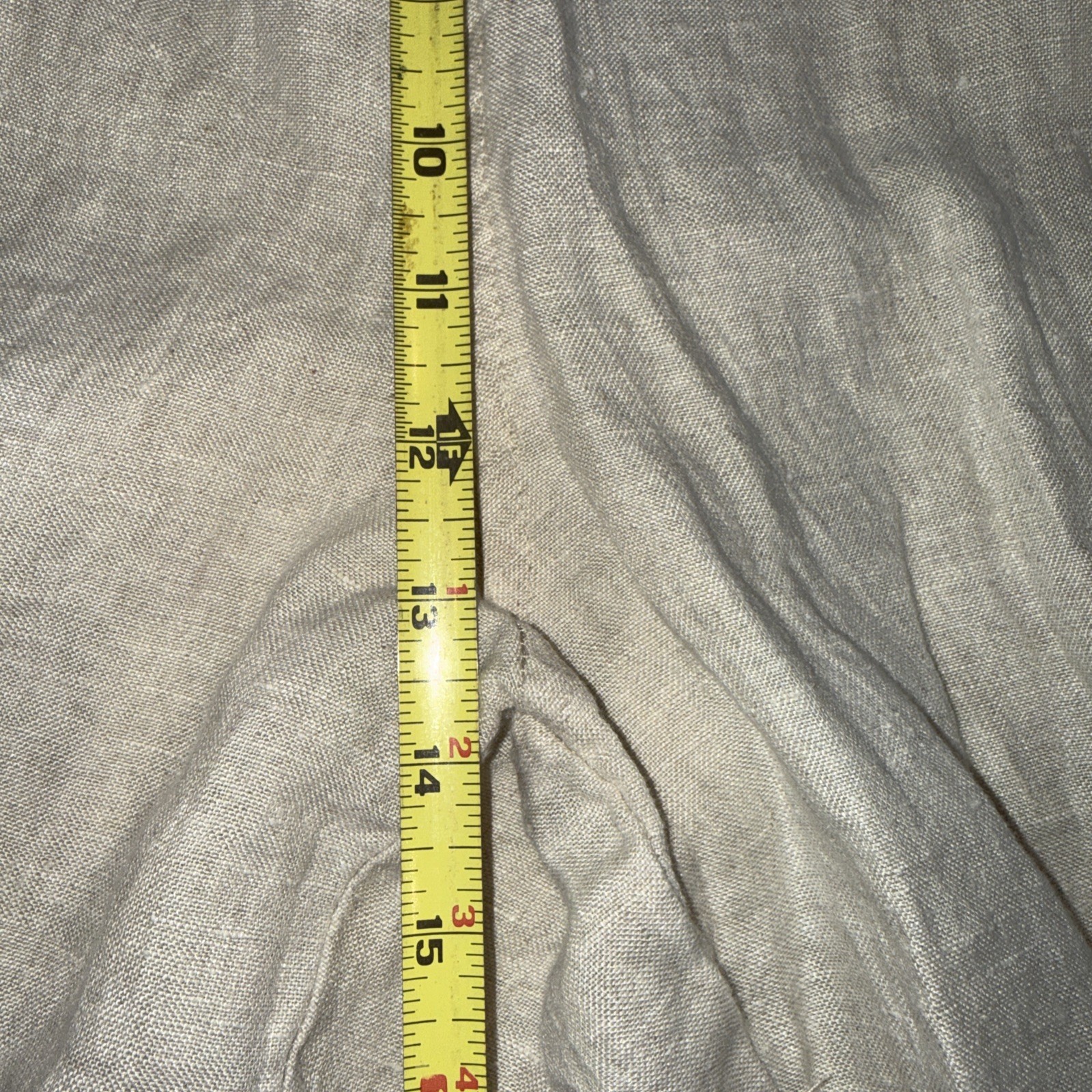 Bodil 100% Linen Boho Size Large Women’s Wide Leg Loose Fit gypsy Bloomer Pants