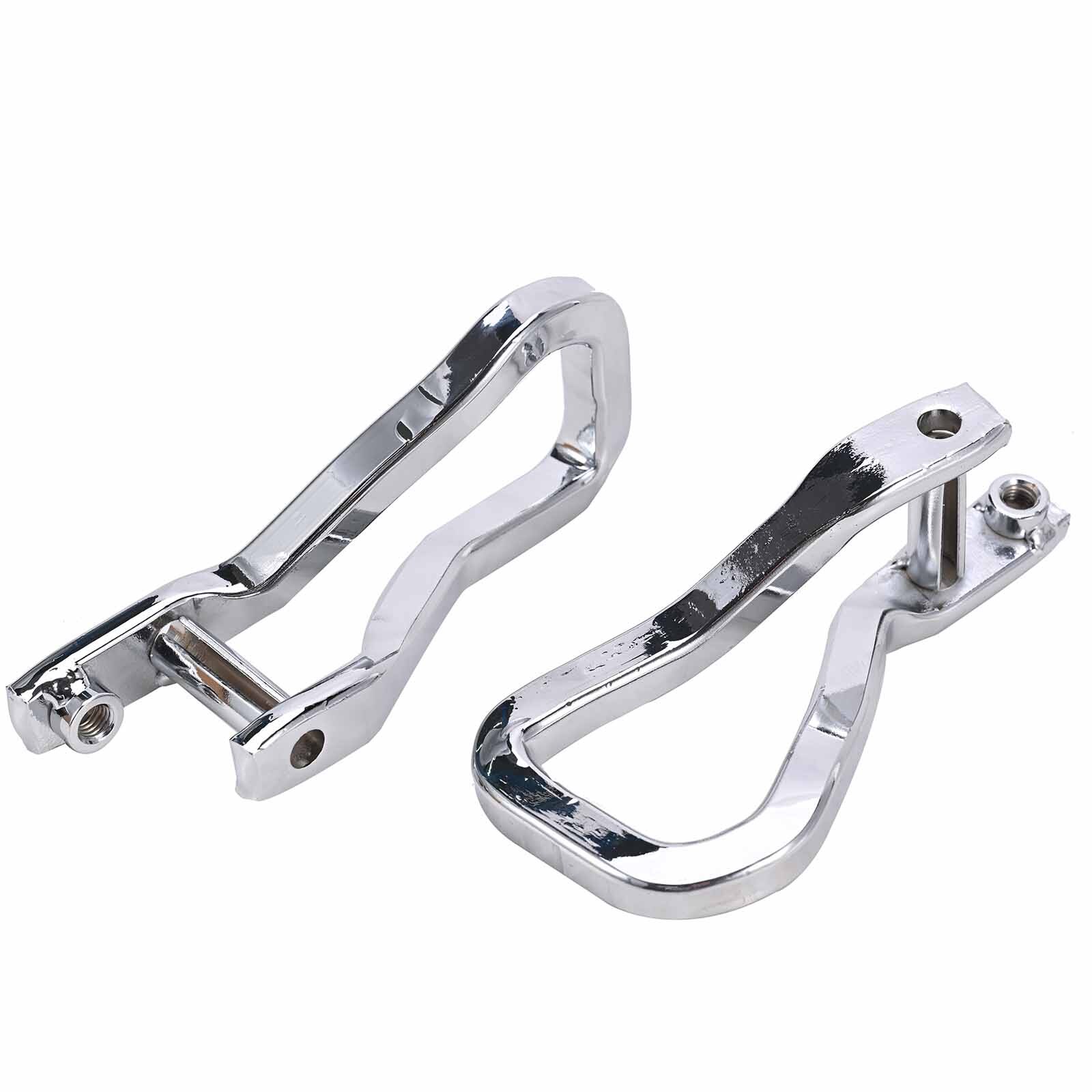 Front Chrome Tow Recovery Hooks w/ Bolts Fits GMC Sierra 1500 2019-2025 84195902