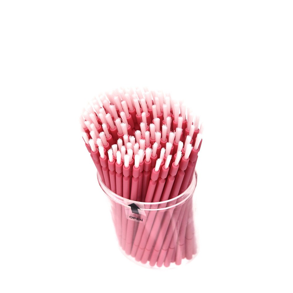 Dental Disposable Microbrush Applicator Micro Tip Brush Long Handle Gingival
