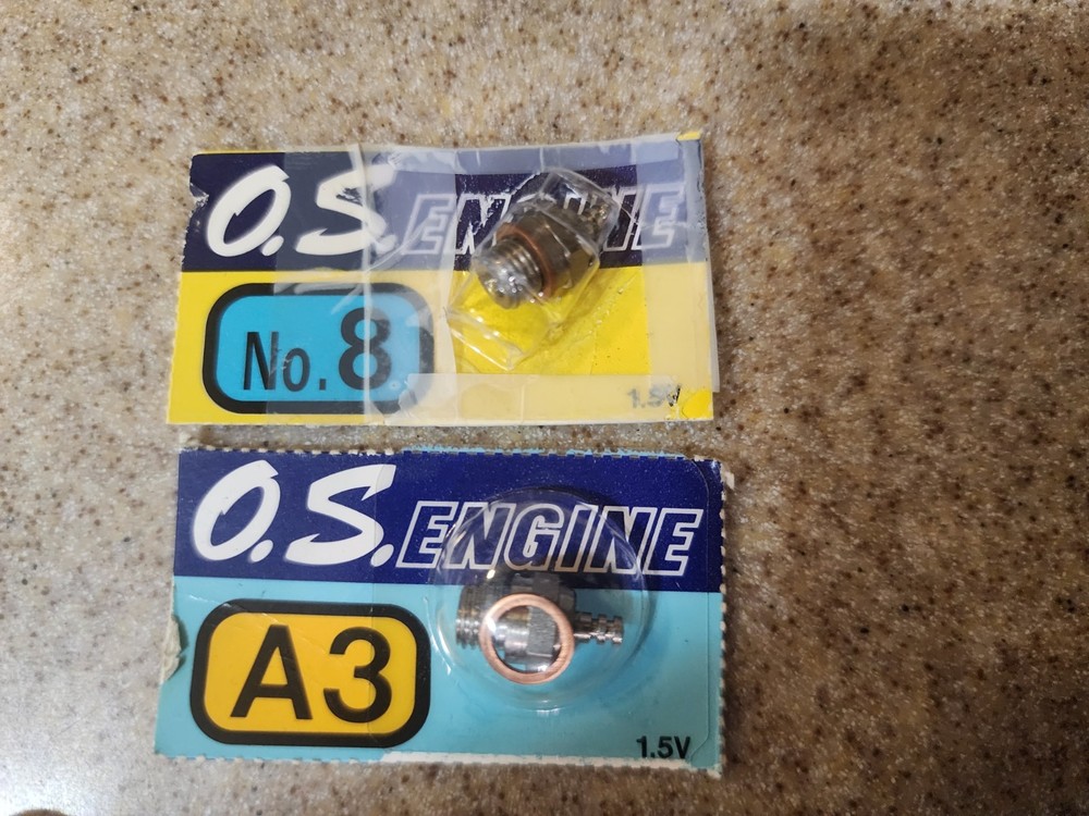 OS #6 A3 @ #8 Two Stroke Nitro Engine RC Airplane Hot Glow Plug