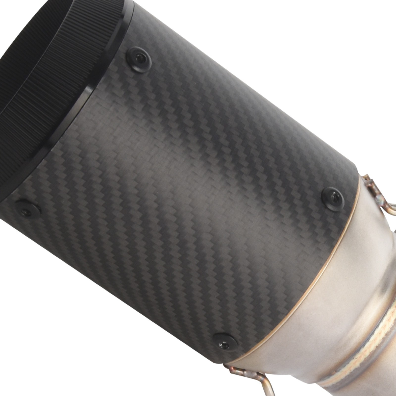 For Honda CBR1000RR 2008-2016 Exhaust Tips Muffler Mid Link Pipe System Carbon