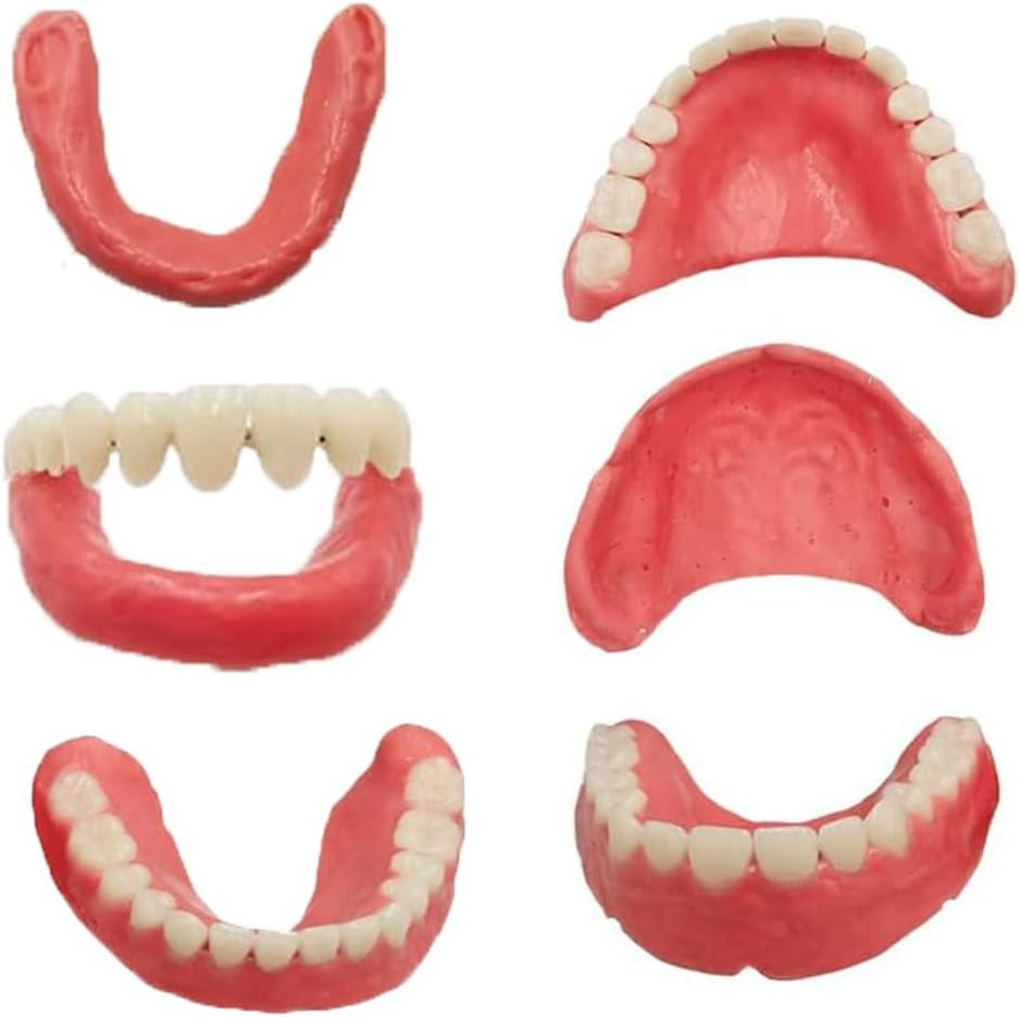 Fake Tooth DIY Kit for Making Temporary Partial or Full Dentures