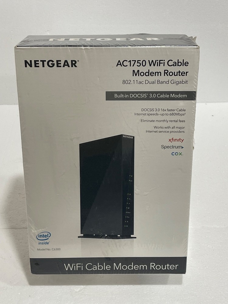 NETGEAR® AC1750 WiFi Cable Modem Router